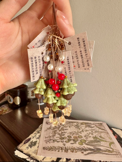 Christmas Tree Charm | Bag & Keychain Accessory | Original Handmade