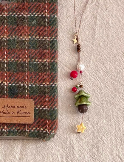 Christmas Tree Charm | Bag & Keychain Accessory | Original Handmade