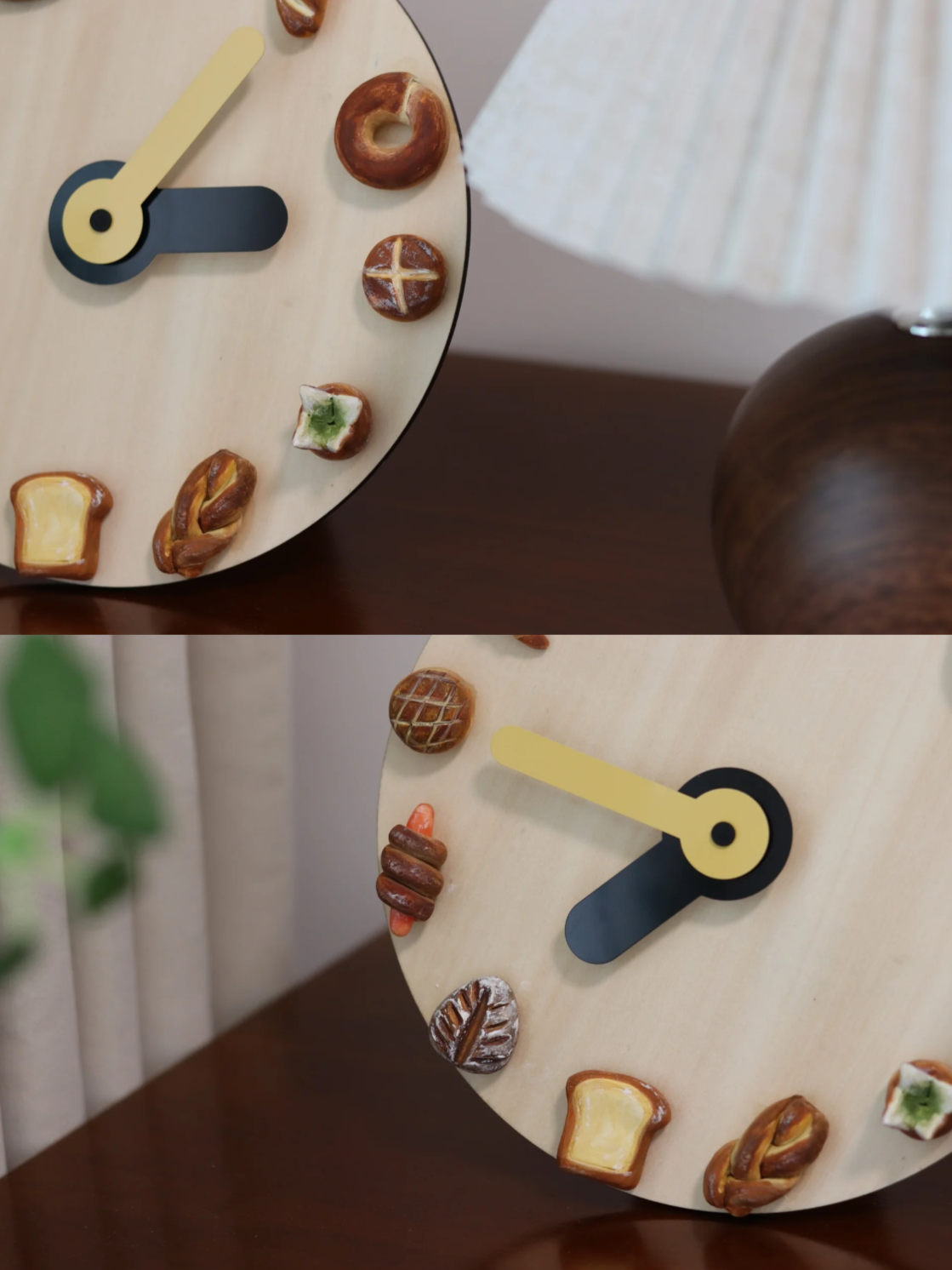 Dessert & Bread Clock | Creative Home Decor | Cozy Gift