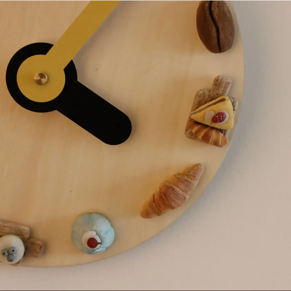 Dessert & Bread Clock | Creative Home Decor | Cozy Gift