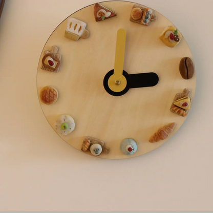 Dessert & Bread Clock | Creative Home Decor | Cozy Gift