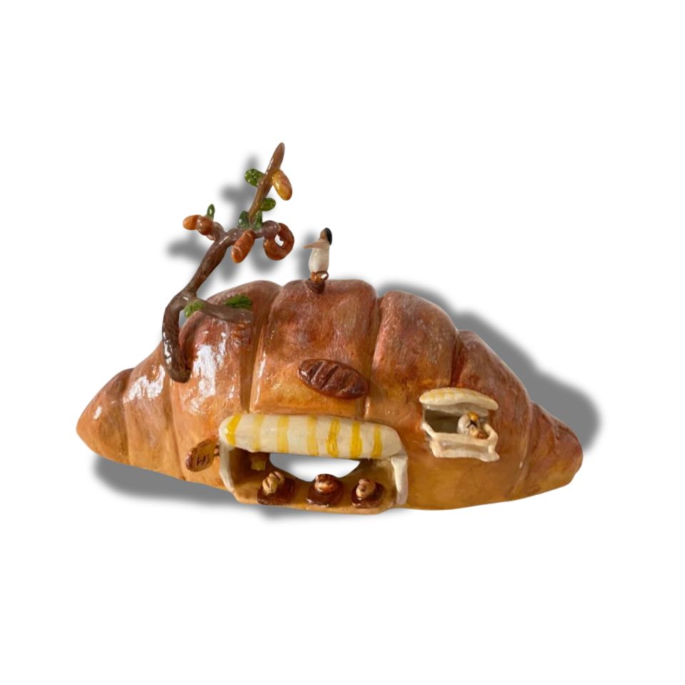 Salted Croissant House | Creative Nightlight Decor | Birthday Gift