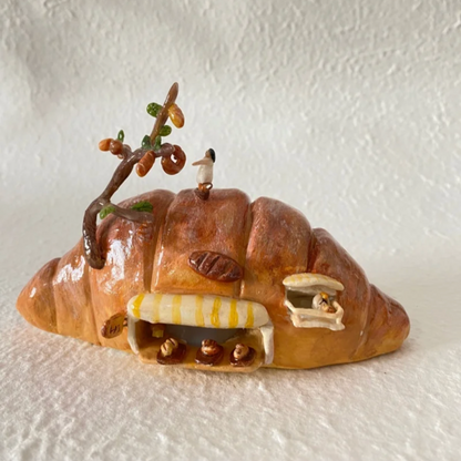 Salted Croissant House | Creative Nightlight Decor | Birthday Gift